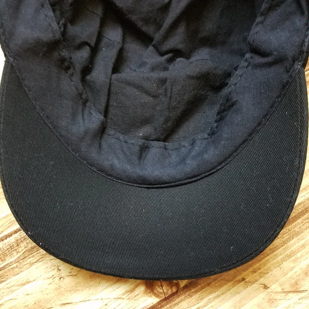 Hello Kitty Military Hat Black Camo Cap Girls Small Sanrio OSFM